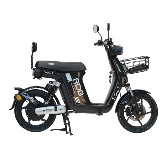 BULLBIKE Baghdad Elektro Scooter 250 Watt (Max Peak 0,6 kW) 48V 30Ah Lithium 25Km/h/