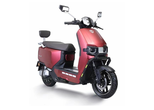 BULLBIKE Wuppertal Elektro Scooter 2000W 72V 35Ah Graphene 45Km/h