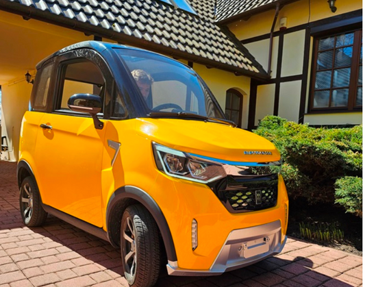 BULLBIKE Dublin Elektro Kabineroller 600W 60V 58Ah 25 Km/h /2 Personen