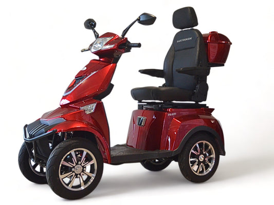 BULLBIKE Premium Maseru Elektro Scooter 600W 60V 20Ah Lithium 25Km/h/ Seniorenmobil / Vierrad