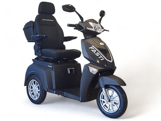BULLBIKE Premium Braga Elektro Scooter 250 Watt (Max Peak 0,6 kW) 60V 20Ah Lithium 25Km/h/ Seniorenmobil / Dreirad