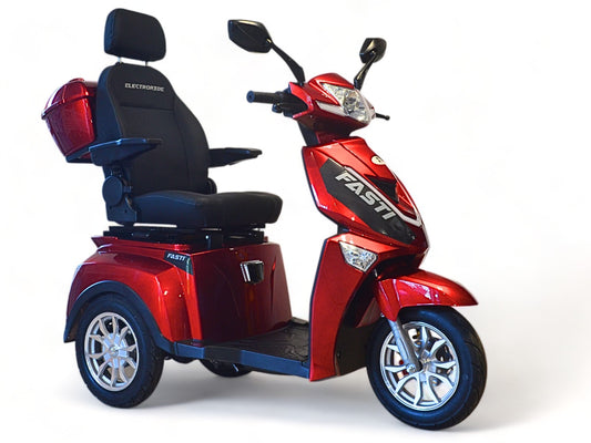 BULLBIKE Premium Braga Elektro Scooter 600W 60V 20Ah Lithium 25Km/h/ Seniorenmobil / Dreirad