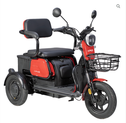 BULLBIKE Salta Elektro Scooter 600W 60V 20Ah 25Km/h/ Seniorenmobil / Dreirad