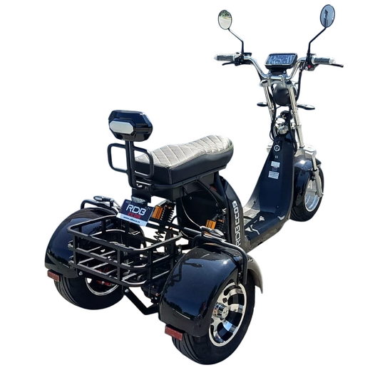 BULLBIKE Beirut Elektro-Chopper 600W 60V 20Ah 25km/h dreirad