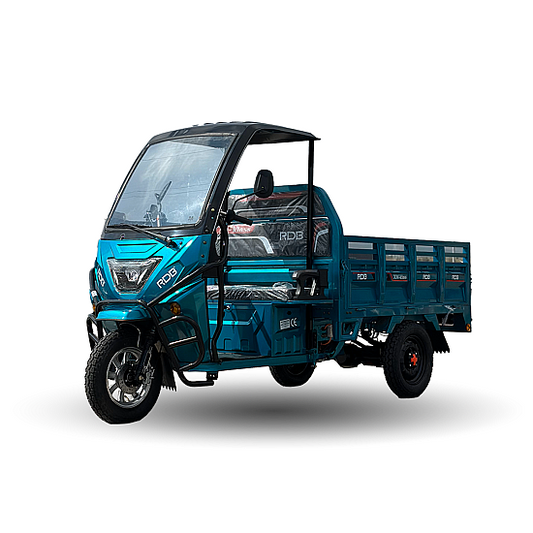BULLBIKE Cento Cargo E-Lastendreirad Mit Dach 600W 72V 45Ah 25km/h