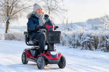 Seniorenmobil im Winter nutzen: sicher unterwegs