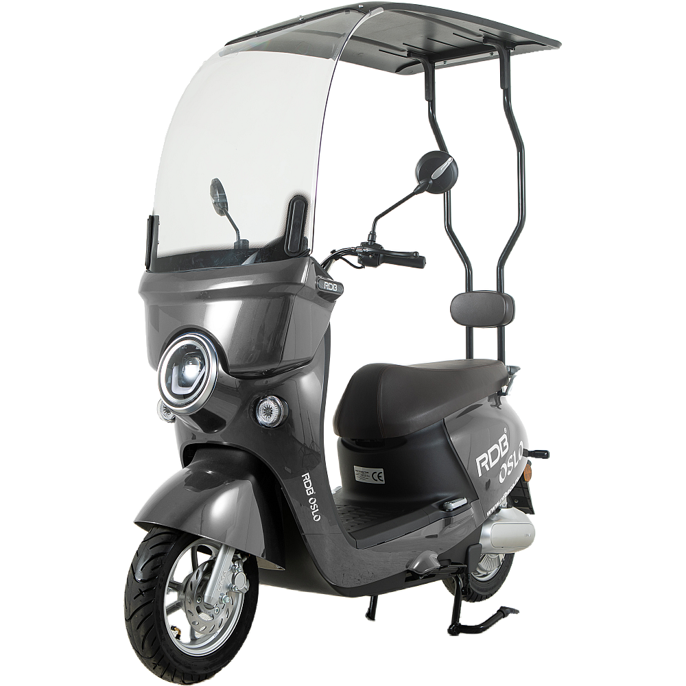 BULLBIKE Adana Elektro Scooter 72V 20Ah 250 Watt (Max Peak 0,6 kW) 25km/h