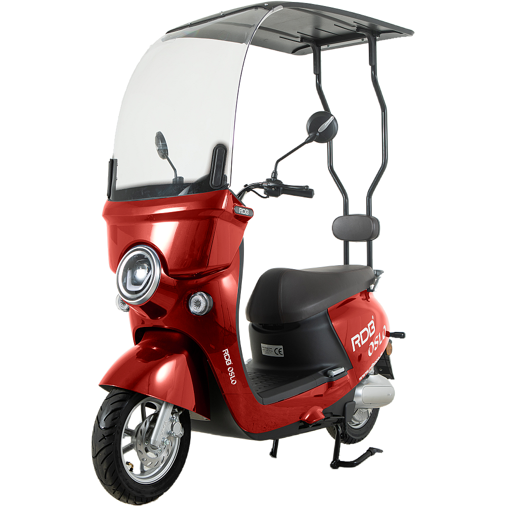 BULLBIKE Adana Elektro Scooter 72V 20Ah 250 Watt (Max Peak 0,6 kW) 25km/h