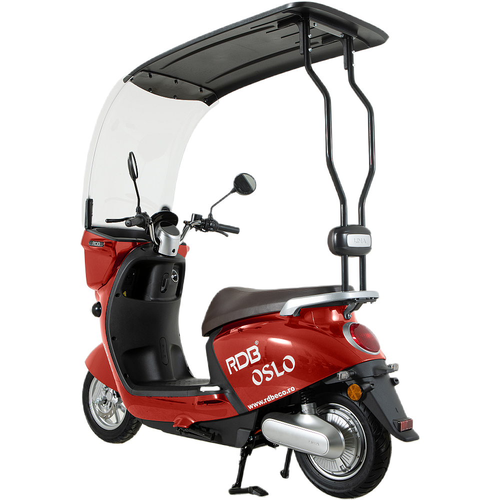 BULLBIKE Adana Elektro Scooter 72V 20Ah 250 Watt (Max Peak 0,6 kW) 25km/h