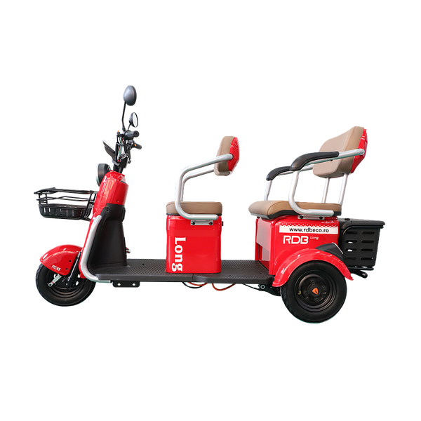 BULLBIKE Atlanta Elektro Scooter 250 Watt (Max Peak 0,6 kW) 60V 20Ah 25Km/h/ Seniorenmobil / Dreirad