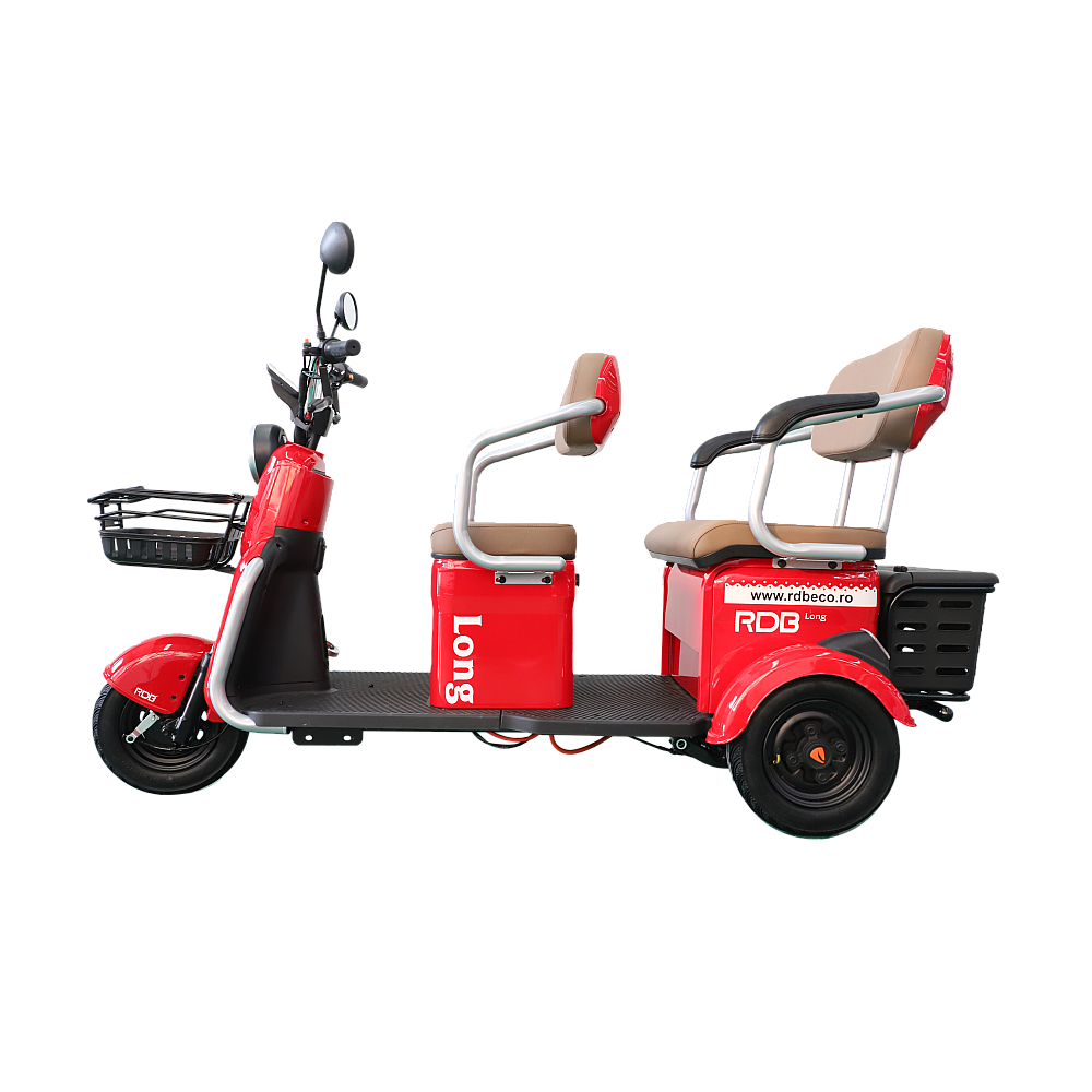 BULLBIKE Atlanta Elektro Scooter 250 Watt (Max Peak 0,6 kW) 60V 20Ah 25Km/h/ Seniorenmobil / Dreirad