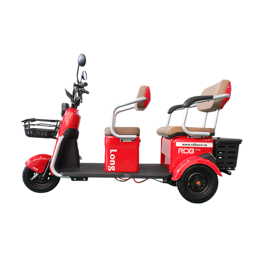 BULLBIKE Atlanta Elektro Scooter 250 Watt (Max Peak 0,6 kW) 60V 20Ah 25Km/h/ Seniorenmobil / Dreirad
