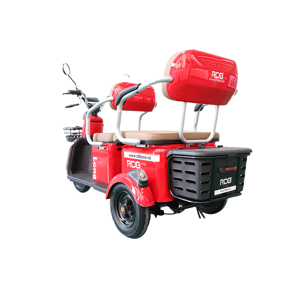 BULLBIKE Atlanta Elektro Scooter 250 Watt (Max Peak 0,6 kW) 60V 20Ah 25Km/h/ Seniorenmobil / Dreirad