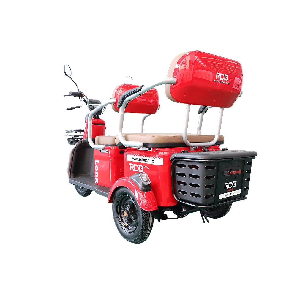 BULLBIKE Atlanta Elektro Scooter 250 Watt (Max Peak 0,6 kW) 60V 20Ah 25Km/h/ Seniorenmobil / Dreirad