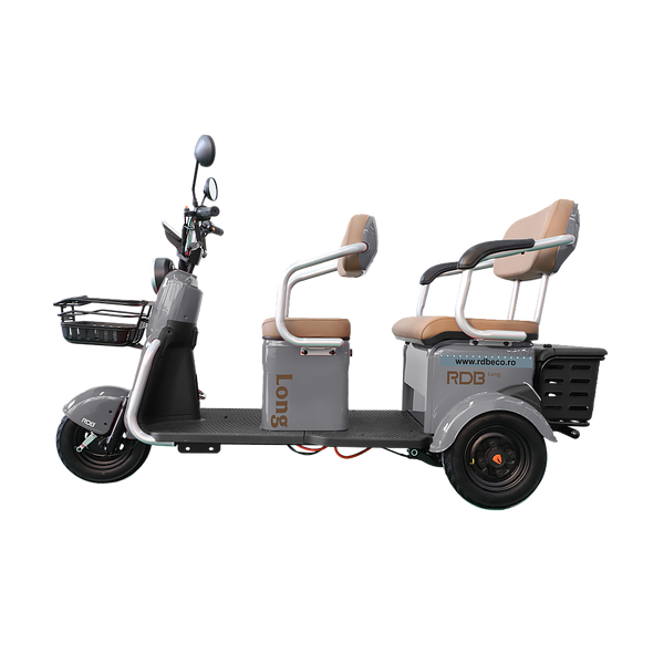 BULLBIKE Atlanta Elektro Scooter 250 Watt (Max Peak 0,6 kW) 60V 20Ah 25Km/h/ Seniorenmobil / Dreirad