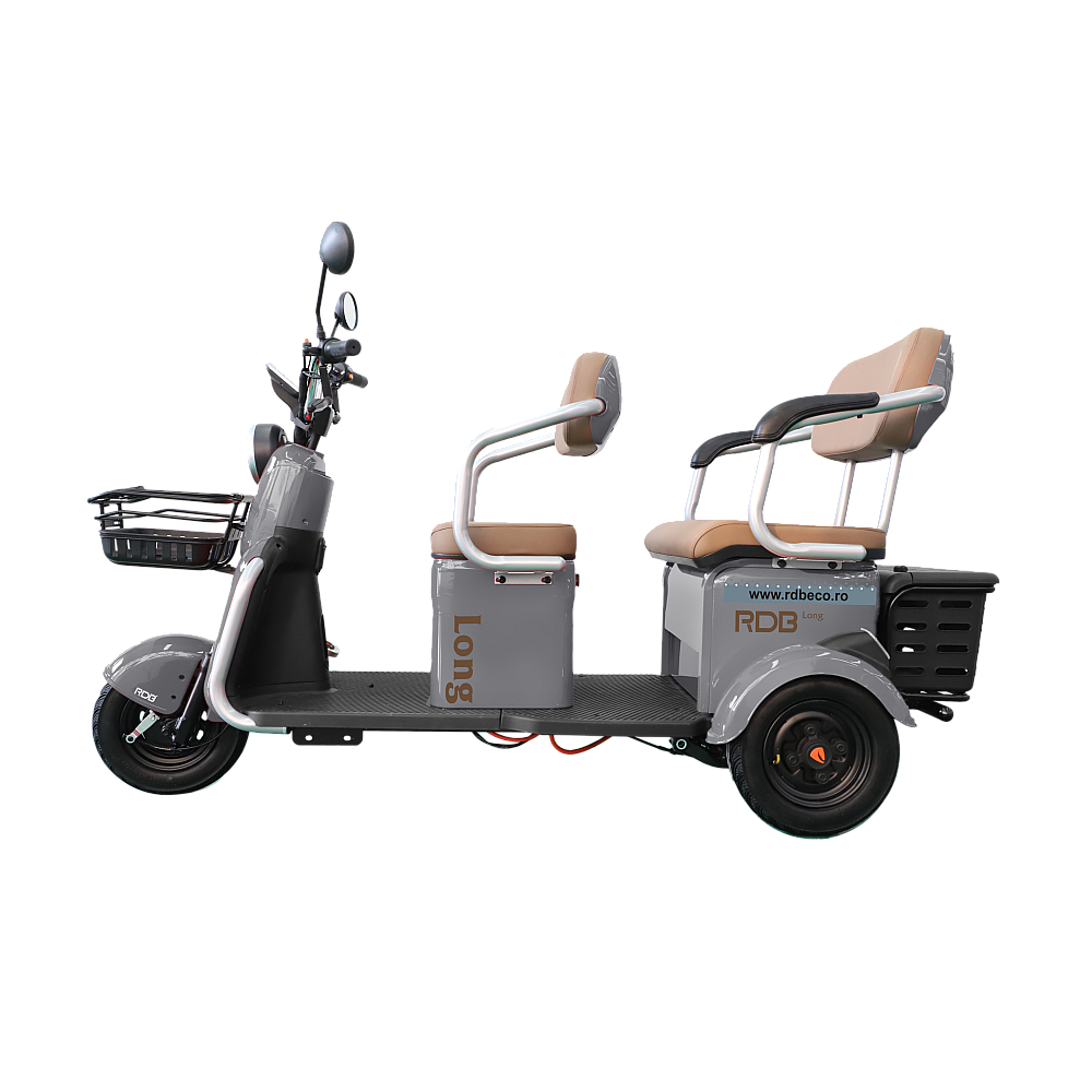 BULLBIKE Atlanta Elektro Scooter 250 Watt (Max Peak 0,6 kW) 60V 20Ah 25Km/h/ Seniorenmobil / Dreirad