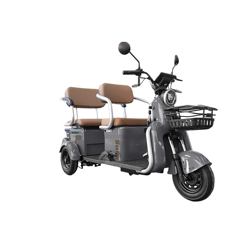 BULLBIKE Atlanta Elektro Scooter 250 Watt (Max Peak 0,6 kW) 60V 20Ah 25Km/h/ Seniorenmobil / Dreirad