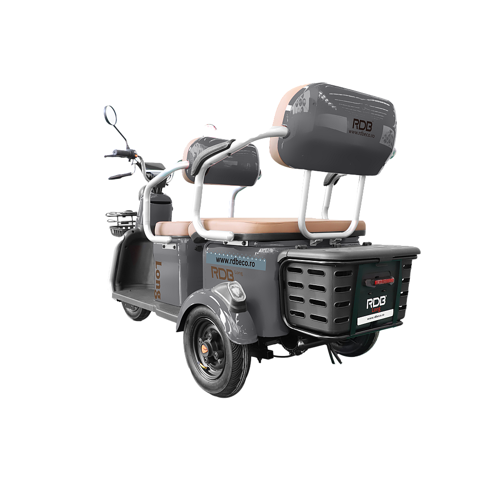 BULLBIKE Atlanta Elektro Scooter 250 Watt (Max Peak 0,6 kW) 60V 20Ah 25Km/h/ Seniorenmobil / Dreirad