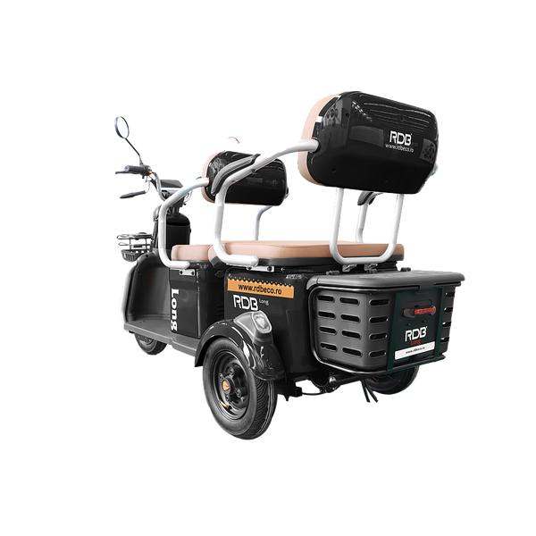 BULLBIKE Atlanta Elektro Scooter 250 Watt (Max Peak 0,6 kW) 60V 20Ah 25Km/h/ Seniorenmobil / Dreirad
