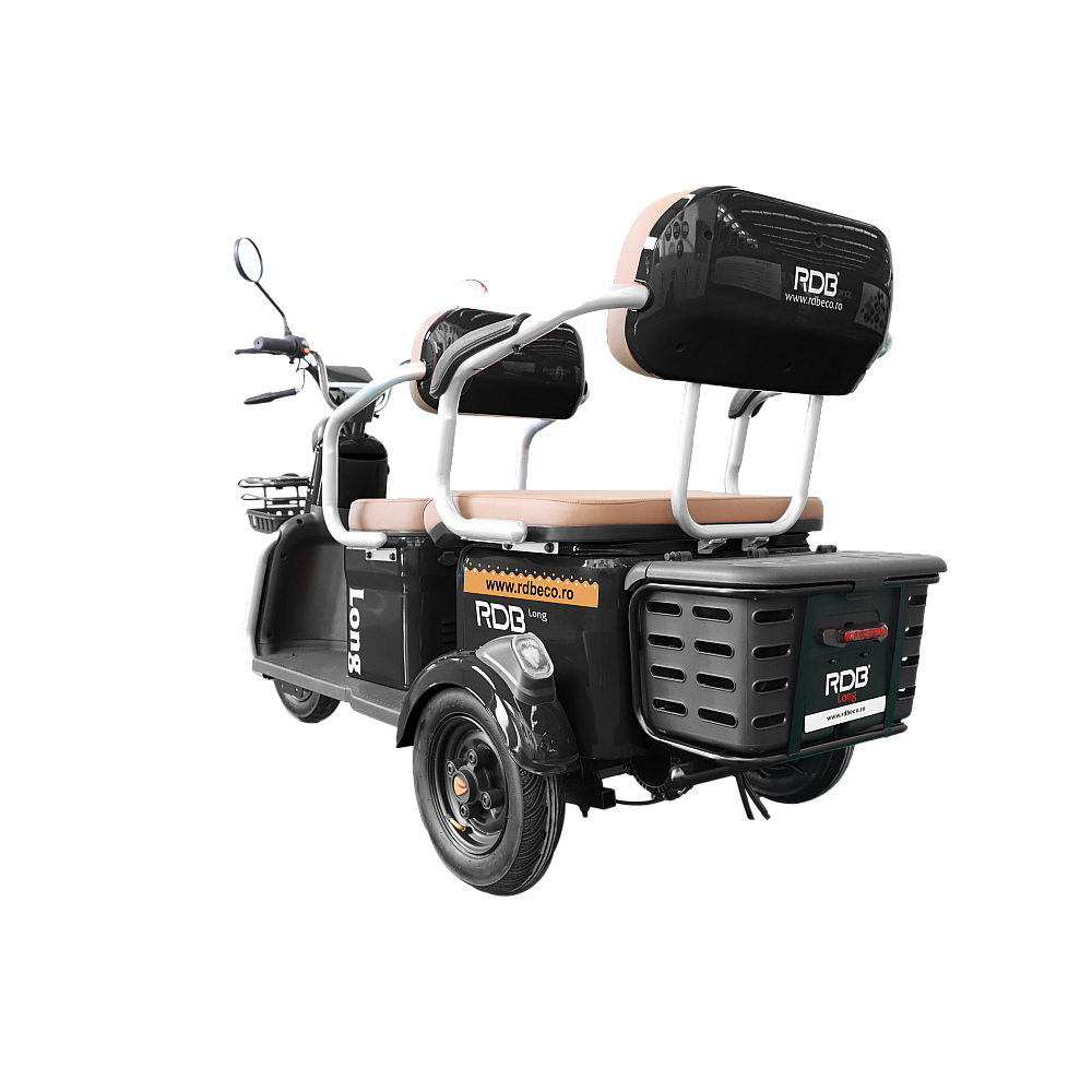 BULLBIKE Atlanta Elektro Scooter 250 Watt (Max Peak 0,6 kW) 60V 20Ah 25Km/h/ Seniorenmobil / Dreirad