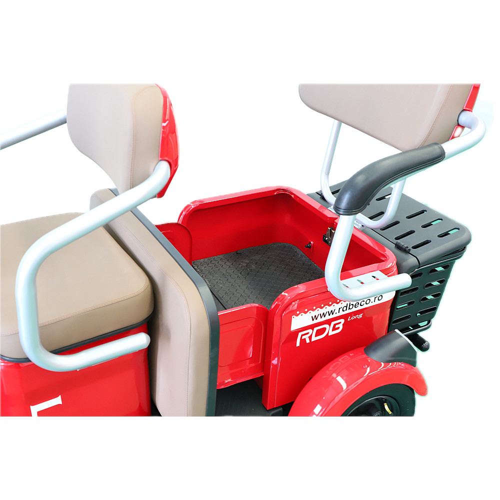 BULLBIKE Atlanta Elektro Scooter 250 Watt (Max Peak 0,6 kW) 60V 20Ah 25Km/h/ Seniorenmobil / Dreirad