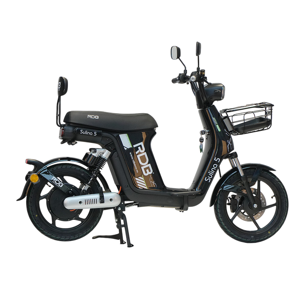 BULLBIKE Baghdad Elektro Scooter 250 Watt (Max Peak 0,6 kW) 48V 30Ah Lithium 25Km/h/