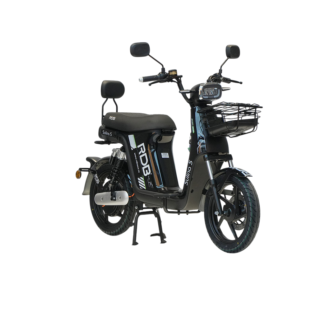 BULLBIKE Baghdad Elektro Scooter 250 Watt (Max Peak 0,6 kW) 48V 30Ah Lithium 25Km/h/