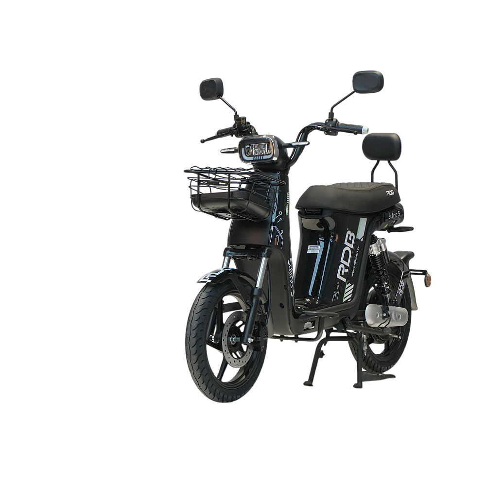 BULLBIKE Baghdad Elektro Scooter 250 Watt (Max Peak 0,6 kW) 48V 30Ah Lithium 25Km/h/
