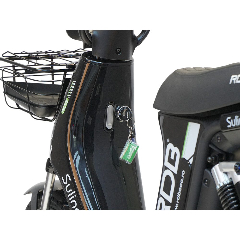 BULLBIKE Baghdad Elektro Scooter 250 Watt (Max Peak 0,6 kW) 48V 30Ah Lithium 25Km/h/