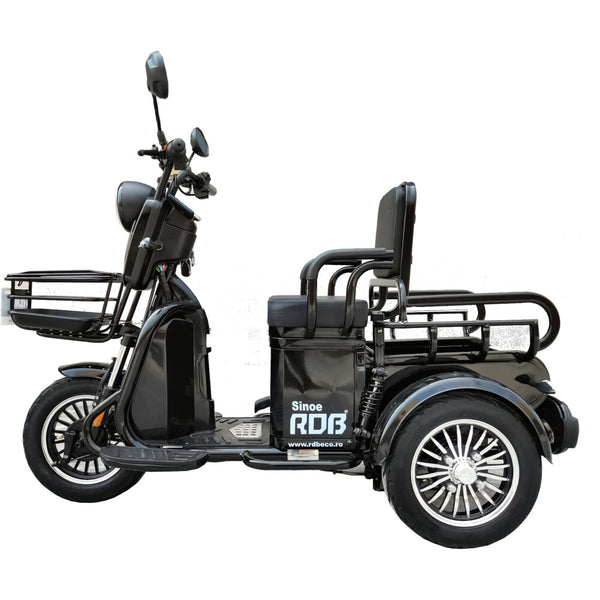 BULLBIKE Bandung Elektro Scooter 250 Watt (Max Peak 0,6 kW) 60V 20Ah 25Km/h/ Seniorenmobil / Dreirad