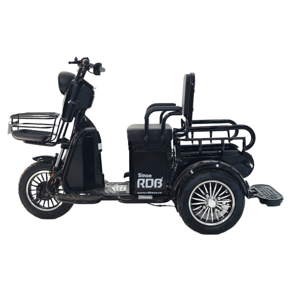 BULLBIKE Bandung Elektro Scooter 250 Watt (Max Peak 0,6 kW) 60V 20Ah 25Km/h/ Seniorenmobil / Dreirad