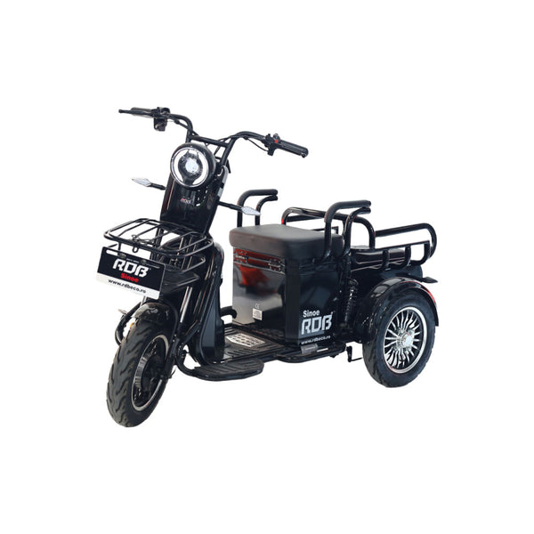BULLBIKE Bandung Elektro Scooter 250 Watt (Max Peak 0,6 kW) 60V 20Ah 25Km/h/ Seniorenmobil / Dreirad