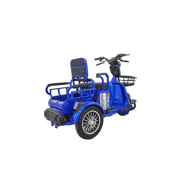 BULLBIKE Bandung Elektro Scooter 250 Watt (Max Peak 0,6 kW) 60V 20Ah 25Km/h/ Seniorenmobil / Dreirad