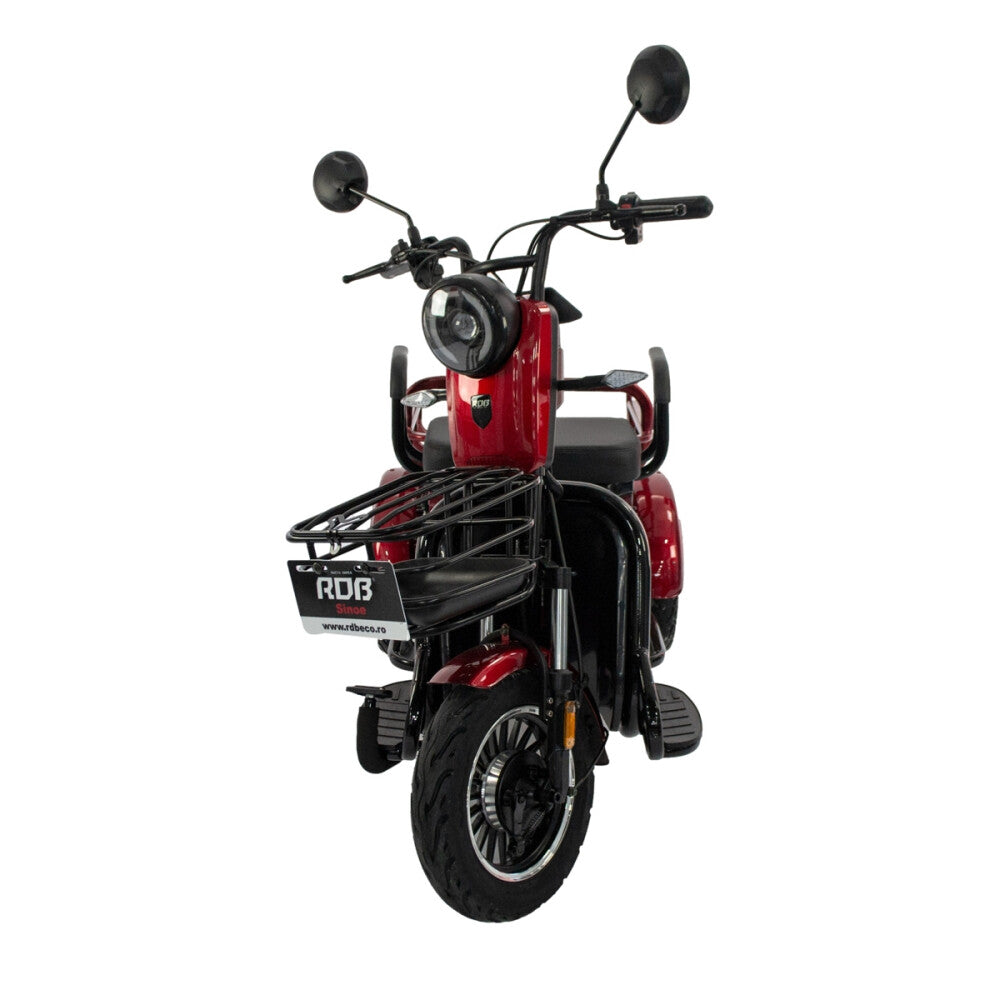 BULLBIKE Bandung Elektro Scooter 250 Watt (Max Peak 0,6 kW) 60V 20Ah 25Km/h/ Seniorenmobil / Dreirad