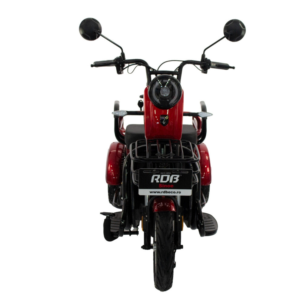 BULLBIKE Bandung Elektro Scooter 250 Watt (Max Peak 0,6 kW) 60V 20Ah 25Km/h/ Seniorenmobil / Dreirad