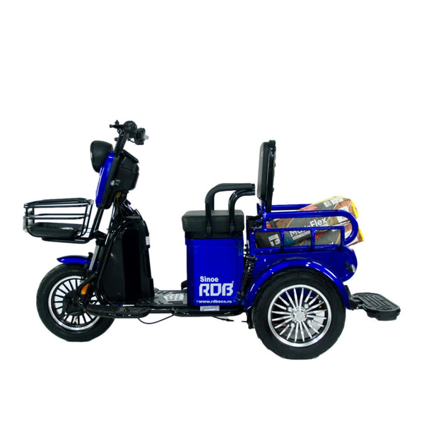 BULLBIKE Bandung Elektro Scooter 250 Watt (Max Peak 0,6 kW) 60V 20Ah 25Km/h/ Seniorenmobil / Dreirad
