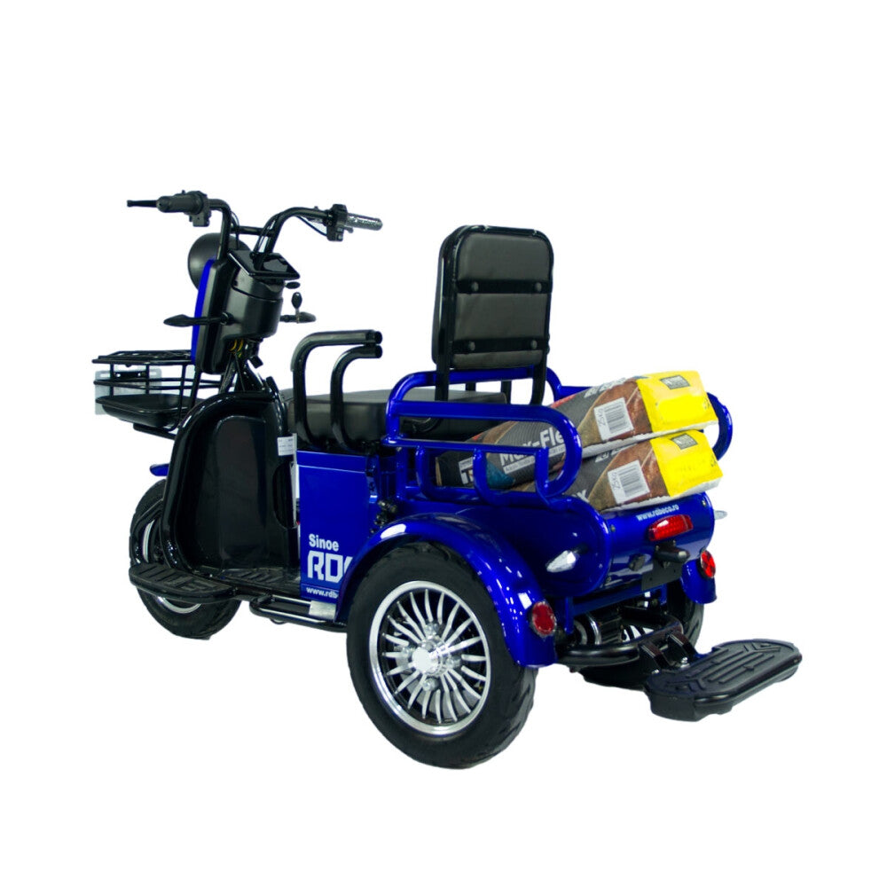 BULLBIKE Bandung Elektro Scooter 250 Watt (Max Peak 0,6 kW) 60V 20Ah 25Km/h/ Seniorenmobil / Dreirad