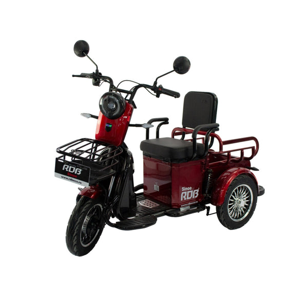 BULLBIKE Bandung Elektro Scooter 250 Watt (Max Peak 0,6 kW) 60V 20Ah 25Km/h/ Seniorenmobil / Dreirad