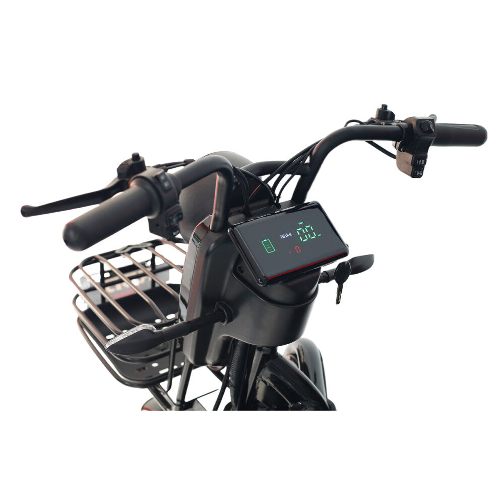 BULLBIKE Bandung Elektro Scooter 250 Watt (Max Peak 0,6 kW) 60V 20Ah 25Km/h/ Seniorenmobil / Dreirad