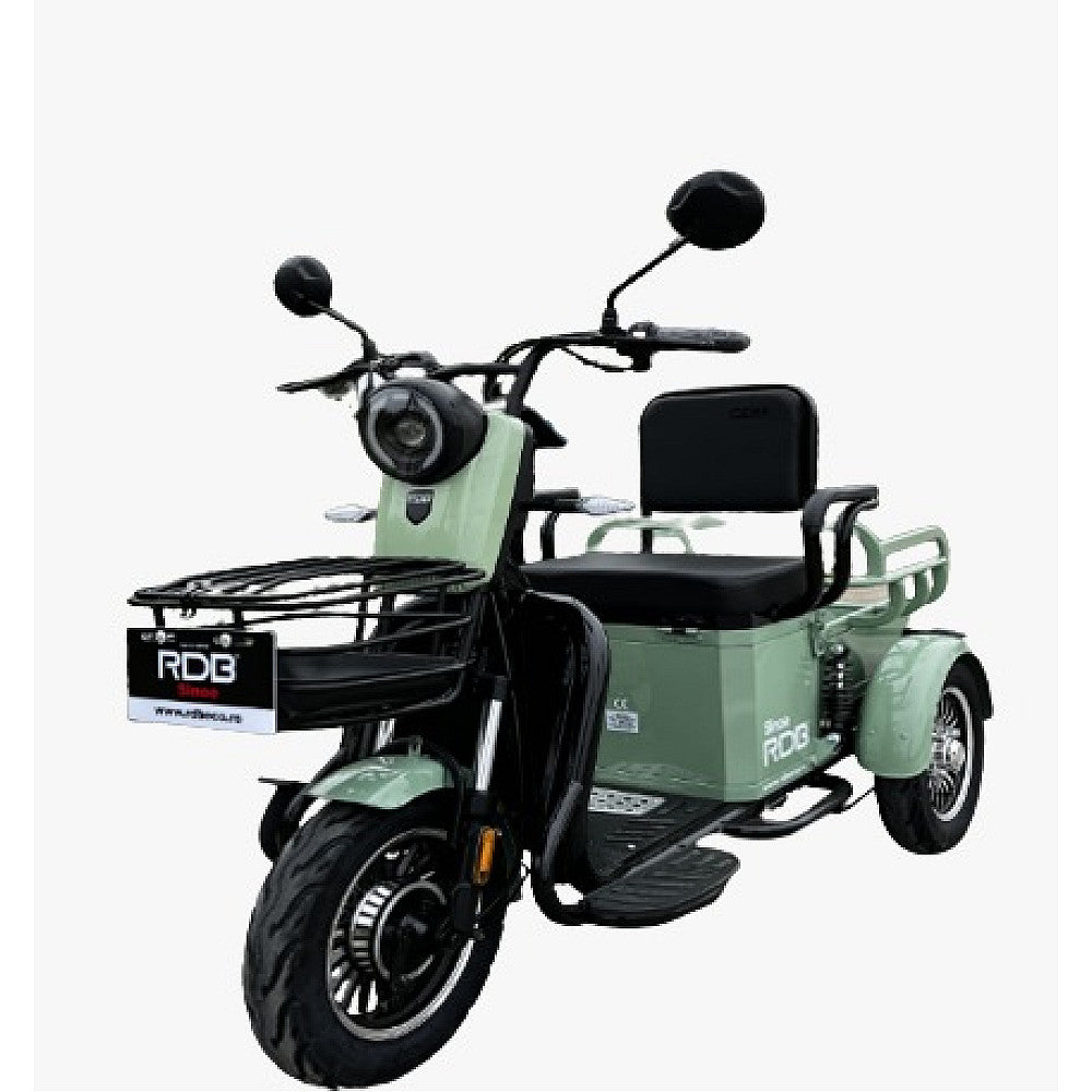 BULLBIKE Bandung Elektro Scooter 250 Watt (Max Peak 0,6 kW) 60V 20Ah 25Km/h/ Seniorenmobil / Dreirad