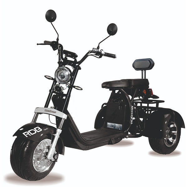 BULLBIKE Beirut Elektro-Chopper 600W 60V 20Ah 25km/h dreirad