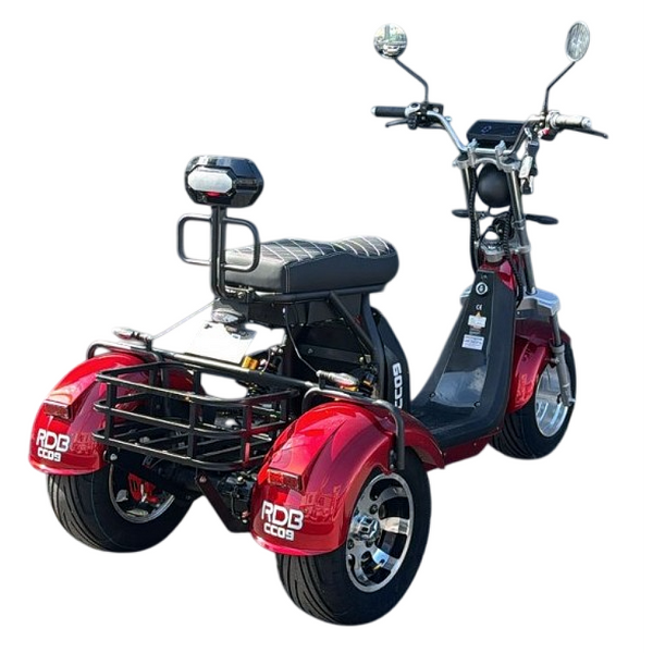 BULLBIKE Beirut Elektro-Chopper 600W 60V 20Ah 25km/h dreirad