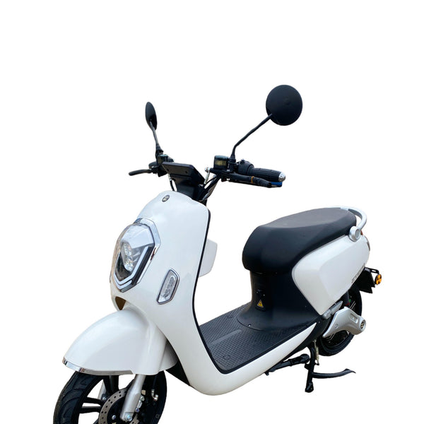 BULLBIKE Berlin Elektro Scooter 250 Watt (Max Peak 0,6 kW) 60V 20Ah mit Lithium Akku 25 km/h