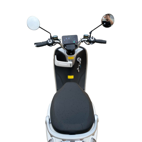 BULLBIKE Berlin Elektro Scooter 250 Watt (Max Peak 0,6 kW) 60V 20Ah mit Lithium Akku 25 km/h