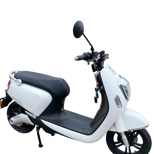 BULLBIKE Berlin Elektro Scooter 250 Watt (Max Peak 0,6 kW) 60V 20Ah mit Lithium Akku 25 km/h