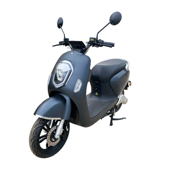 BULLBIKE Berlin Elektro Scooter 250 Watt (Max Peak 0,6 kW) 60V 20Ah mit Lithium Akku 25 km/h