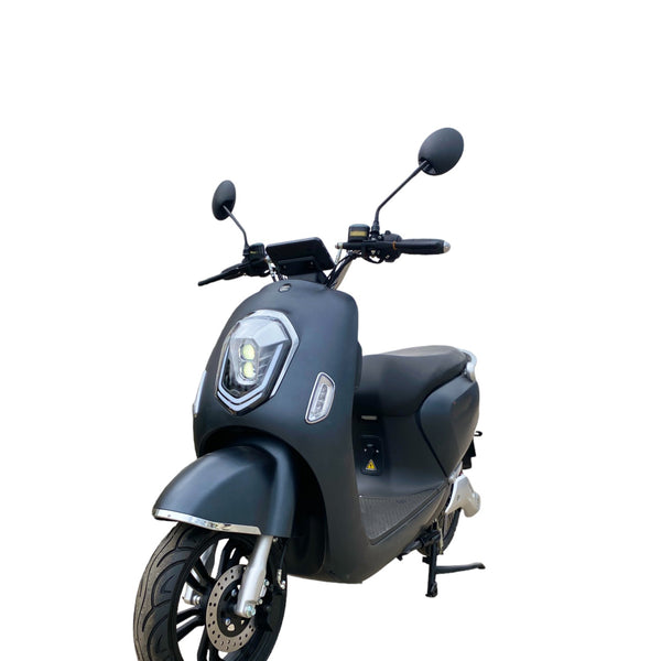 BULLBIKE Berlin Elektro Scooter 250 Watt (Max Peak 0,6 kW) 60V 20Ah mit Lithium Akku 25 km/h