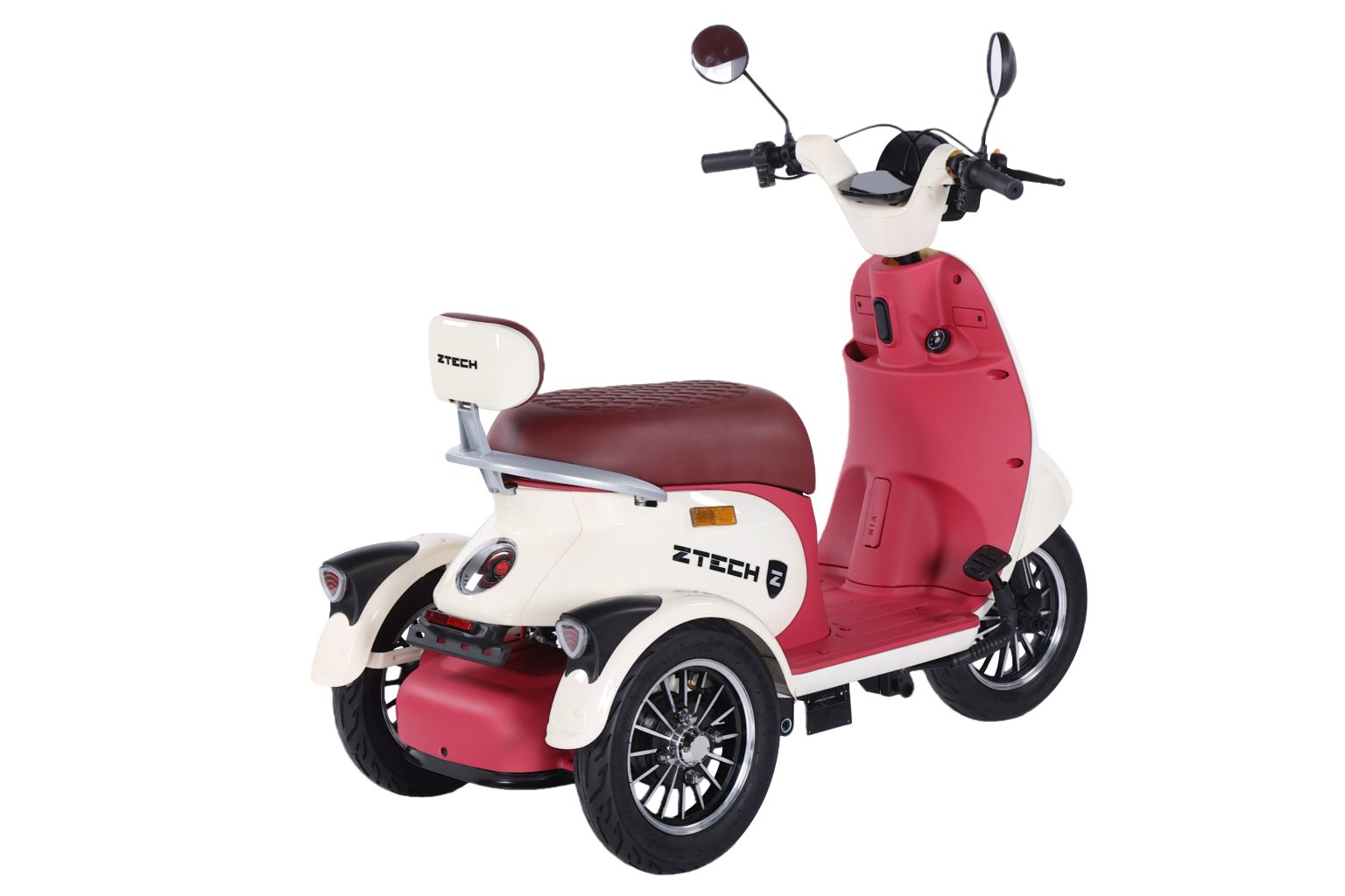 BULLBIKE Bogota Elektro Scooter 250 Watt (Max Peak 0,6 kW) 60V 20Ah 25Km/h/ Seniorenmobil / Dreirad
