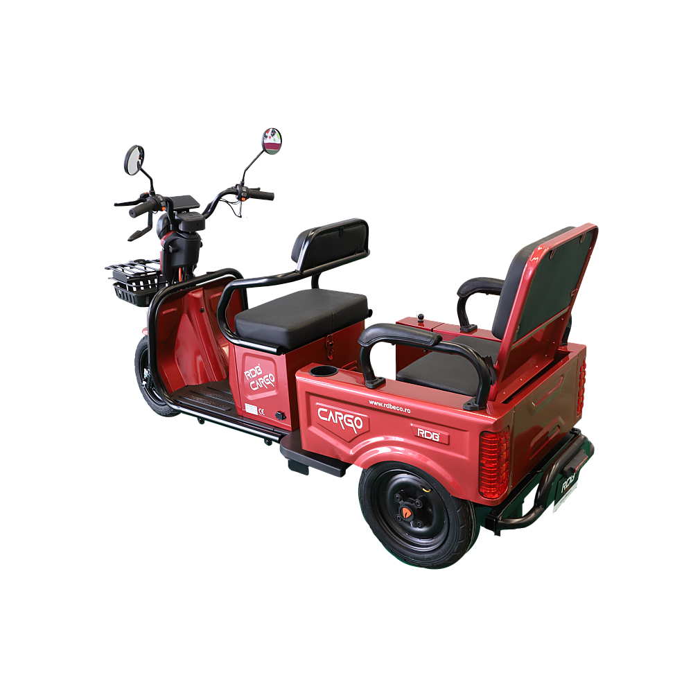 BULLBIKE Dalian Elektro Scooter 600W 60V 20Ah 25Km/h/ Seniorenmobil / Dreirad