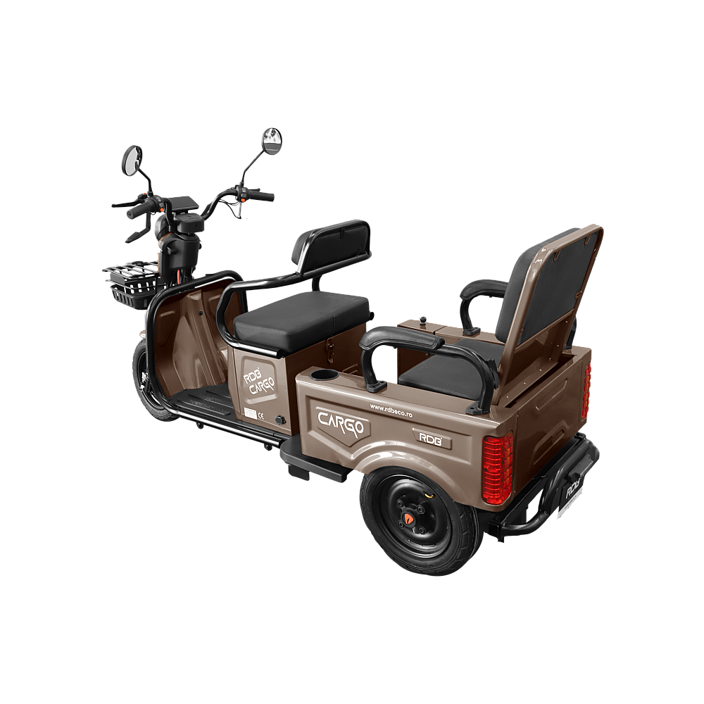 BULLBIKE Dalian Elektro Scooter 600W 60V 20Ah 25Km/h/ Seniorenmobil / Dreirad